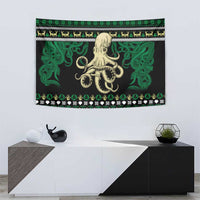 Octopus Cool Christmas Design Tapestry Xmas Holiday Patterns - Wonder Print Shop