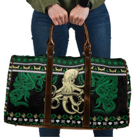 Octopus Cool Christmas Design Travel Bag Xmas Holiday Patterns - Wonder Print Shop