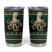 Octopus Cool Christmas Design Tumbler Cup Xmas Holiday Patterns - Wonder Print Shop