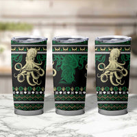 Octopus Cool Christmas Design Tumbler Cup Xmas Holiday Patterns - Wonder Print Shop