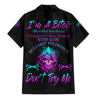 I'm A B Don't Try Me All Family Matching Mermaid Dress and Hawaiian Shirt - Wonder Print Shop