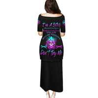 I'm A B Don't Try Me All Family Matching Puletasi Dress and Hawaiian Shirt - Wonder Print Shop