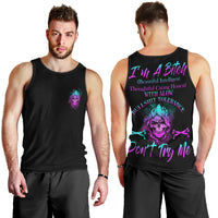 I'm A B Don't Try Me All Men Tank Top - Wonder Print Shop