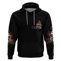 The Good Girl In Me Got Tired Skull Rose Hoodie - Wonder Print Shop