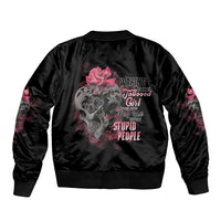 Warning This Tattooed Girl Bomber Jacket - Wonder Print Shop