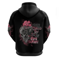 Warning This Tattooed Girl Hoodie - Wonder Print Shop