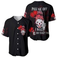 Piss Me Off I Will Baseball Jersey - Wonder Print Shop