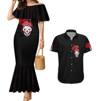 Piss Me Off I Will Couples Matching Mermaid Dress and Hawaiian Shirt - Wonder Print Shop