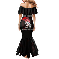 Piss Me Off I Will Family Matching Mermaid Dress and Hawaiian Shirt - Wonder Print Shop