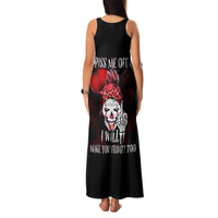 Piss Me Off I Will Family Matching Tank Maxi Dress and Hawaiian Shirt - Wonder Print Shop