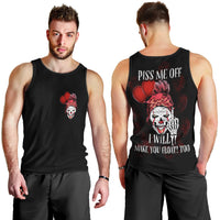 Piss Me Off I Will Men Tank Top - Wonder Print Shop