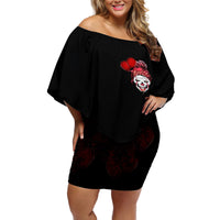Piss Me Off I Will Off Shoulder Short Dress - Wonder Print Shop