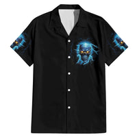 I'm Not Rude Mad Skull Family Matching Mermaid Dress and Hawaiian Shirt - Wonder Print Shop