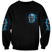 I'm Not Rude Mad Skull Sweatshirt - Wonder Print Shop