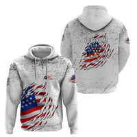 Custom American Flag Billiards Hoodie with Ripped Design Pool Ball Graphic - Wonder Print Shop