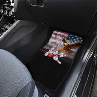 Custom Patriotic Eagle Bowling Car Mats with American Flag Strike Design - Wonder Print Shop