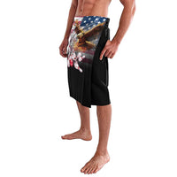 Custom Patriotic Eagle Bowling Lavalava with American Flag Strike Design - Wonder Print Shop