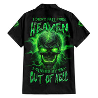 Heaven Don't Want Me Mad Skull Hawaiian Shirt - Wonder Print Shop