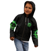 Heaven Don't Want Me Mad Skull Kid Hoodie - Wonder Print Shop
