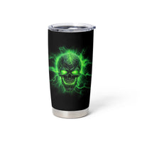 Heaven Don't Want Me Mad Skull Tumbler Cup - Wonder Print Shop