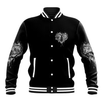 From Our First Kiss Till Our Last Breath Couple Baseball Jacket - Wonder Print Shop