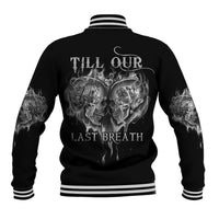 From Our First Kiss Till Our Last Breath Couple Baseball Jacket - Wonder Print Shop