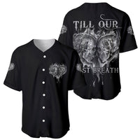 From Our First Kiss Till Our Last Breath Couple Baseball Jersey - Wonder Print Shop