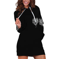 From Our First Kiss Till Our Last Breath Couple Hoodie Dress - Wonder Print Shop