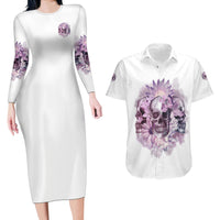 It's Okay If You Don't Like Me Couples Matching Long Sleeve Bodycon Dress and Hawaiian Shirt - Wonder Print Shop