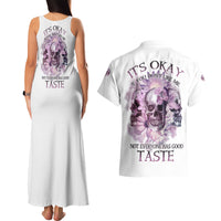 It's Okay If You Don't Like Me Couples Matching Tank Maxi Dress and Hawaiian Shirt - Wonder Print Shop