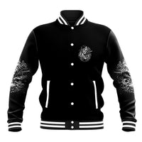 You Couldn't Handle Me B & W Baseball Jacket - Wonder Print Shop