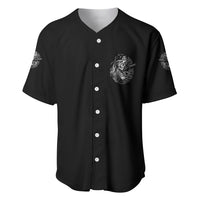 You Couldn't Handle Me B & W Baseball Jersey - Wonder Print Shop