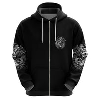 You Couldn't Handle Me B & W Hoodie - Wonder Print Shop