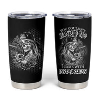 You Couldn't Handle Me B & W Tumbler Cup - Wonder Print Shop