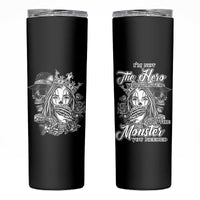 I'm Not The Hero You Want Skinny Tumbler - Wonder Print Shop