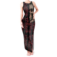Zero F Given Skull Tank Maxi Dress - Wonder Print Shop