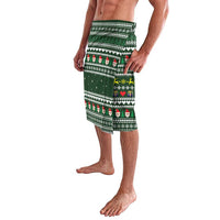 Sloth Christmas Lavalava with Santa Hat, Presents, and Festive Pattern - Wonder Print Shop