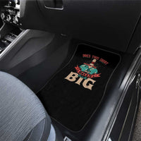 Bowling Balls Car Mats with Does This Shirt Make My Balls Look Big Quote and Retro Argyle Pattern - Wonder Print Shop