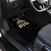 Bowling Balls Car Mats with Does This Shirt Make My Balls Look Big Quote and Retro Argyle Pattern - Wonder Print Shop