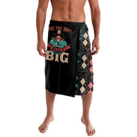 Bowling Balls Lavalava with Does This Shirt Make My Balls Look Big Quote and Retro Argyle Pattern - Wonder Print Shop