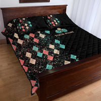 Custom Bowling Balls Quilt Bed Set with Does This Shirt Make My Balls Look Big Quote and Retro Argyle Pattern - Wonder Print Shop