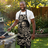 George Washington Carver Apron Peanut From Soil Comes Knowledge Quote and Agricultural Roots - Wonder Print Shop