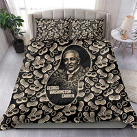 George Washington Carver Bedding Set Peanut From Soil Comes Knowledge Quote and Agricultural Roots - Wonder Print Shop
