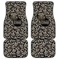 George Washington Carver Car Mats Peanut From Soil Comes Knowledge Quote and Agricultural Roots - Wonder Print Shop