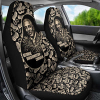 George Washington Carver Car Seat Cover Peanut From Soil Comes Knowledge Quote and Agricultural Roots - Wonder Print Shop