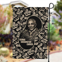 George Washington Carver Garden Flag Peanut From Soil Comes Knowledge Quote and Agricultural Roots - Wonder Print Shop