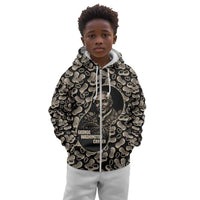 George Washington Carver Kid Hoodie Peanut From Soil Comes Knowledge Quote and Agricultural Roots - Wonder Print Shop