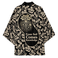 George Washington Carver Kimono Peanut From Soil Comes Knowledge Quote and Agricultural Roots - Wonder Print Shop