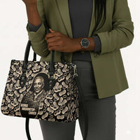 George Washington Carver Leather Bag Peanut From Soil Comes Knowledge Quote and Agricultural Roots - Wonder Print Shop