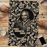 George Washington Carver Puzzle Peanut From Soil Comes Knowledge Quote and Agricultural Roots - Wonder Print Shop